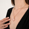 Pink-Quarz-Silber Halskette: Der Stein der Liebe und Leidenschaft