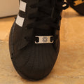 Kasentra Personalisiertes Schuhband-Accessoire mit Namen und Stein