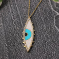 Evil Eye Halskette - Zierliche Halskette mit Anhänger - Geschenk für sie – Geschenk zum Geburtstag